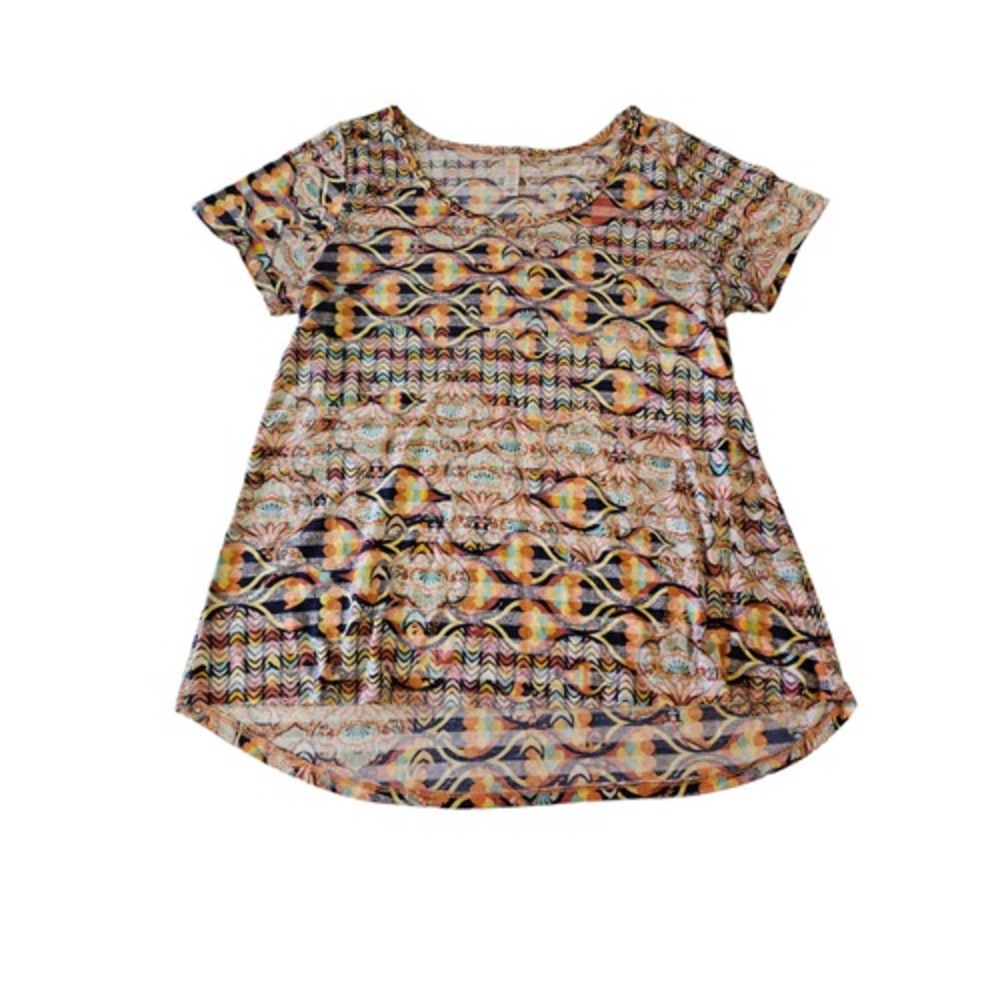 LuLaRoe‎ Classic Multicolor T-Shirt Women's Sz Medium